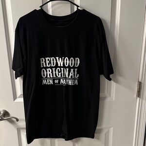 Vintage Redwood Original Black T-Shirt
